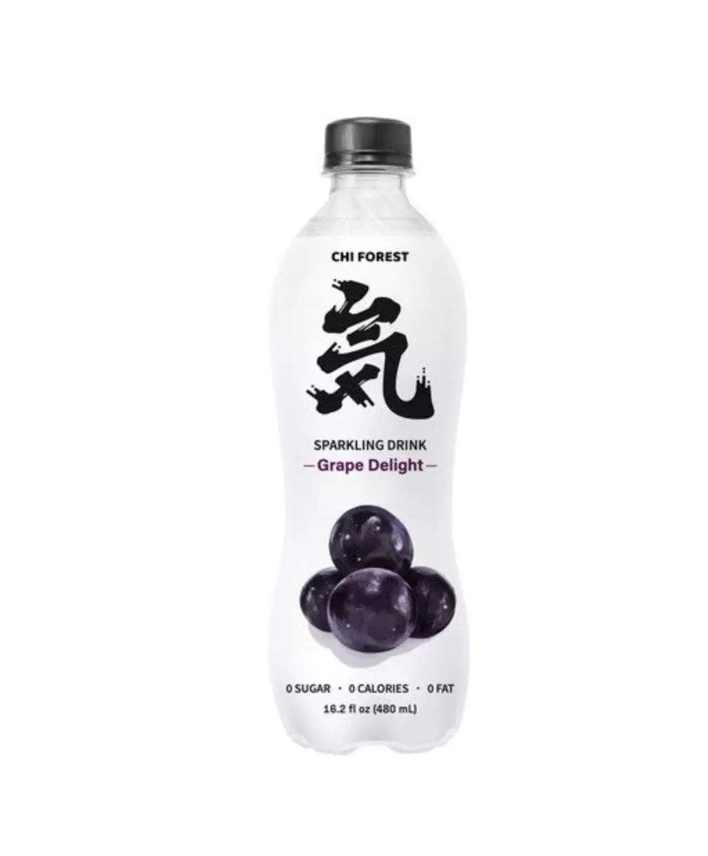 Carbonated Water With Grape Flavour 480ml / Bottle - Yuan Qi Sen Lin China