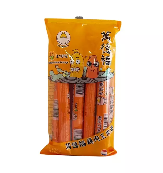 Sausage Chicken/Corn 30gx9pcs/Pack Wan De Fu China