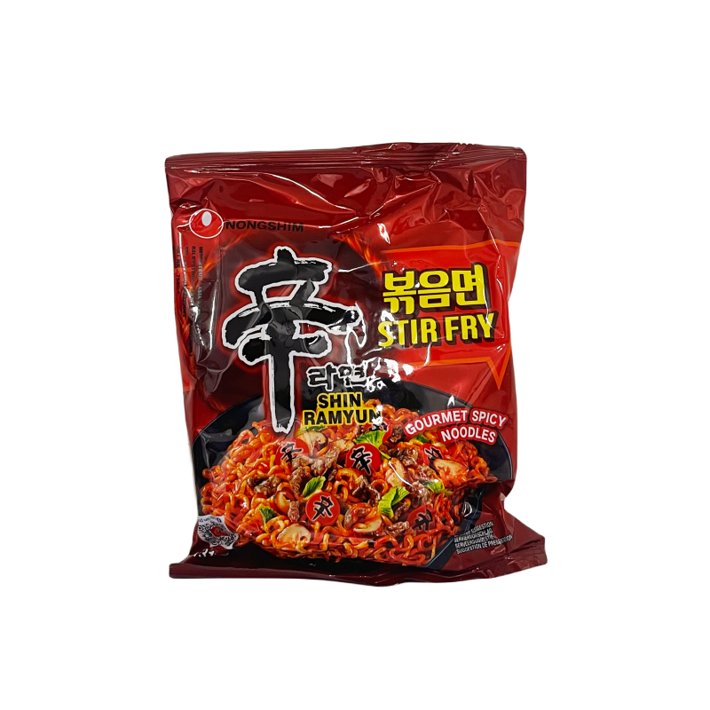 Snabbnudlar Shin Stir-Fry Ramyun 131g Nongshim Korea