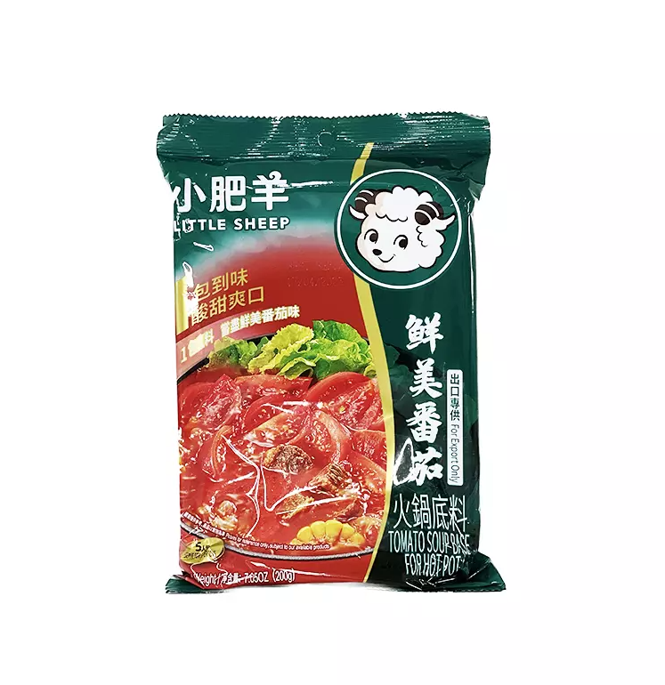 Hotpot Krydda Tomato Smak 200g Little Sheep Kina