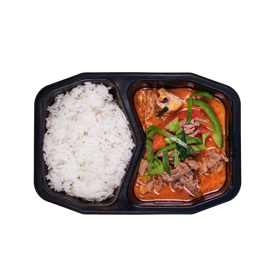 Biff med panaengcurry och kokosmjölk Sverige