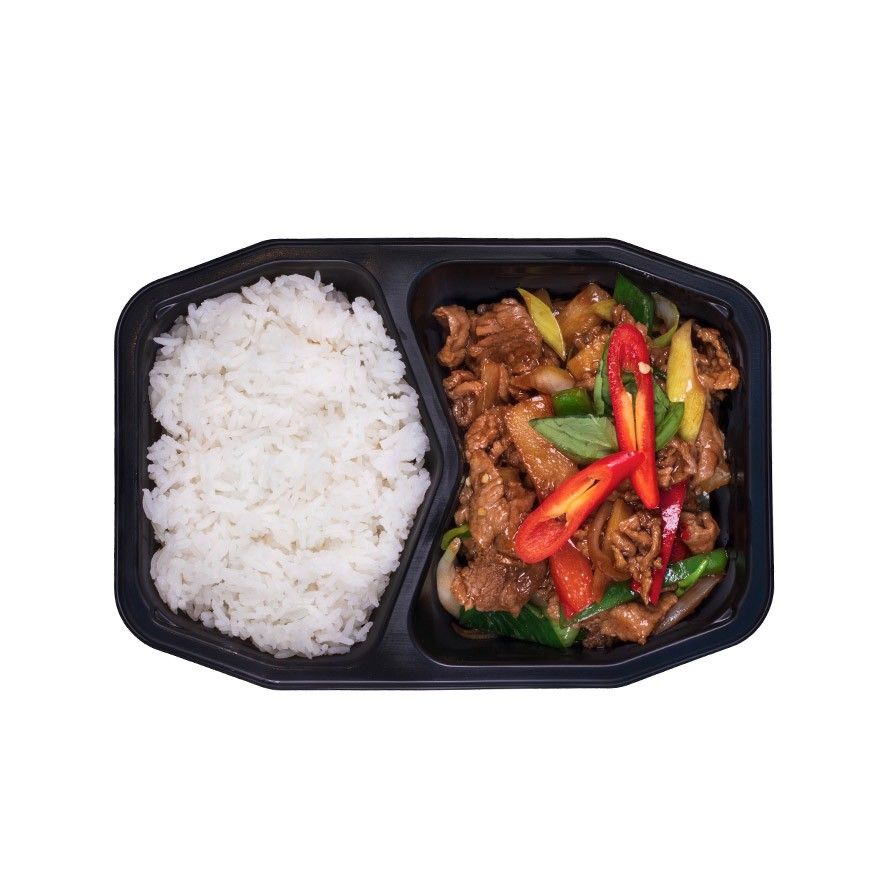 Wokad biff med chili och thaibasilika Sverige