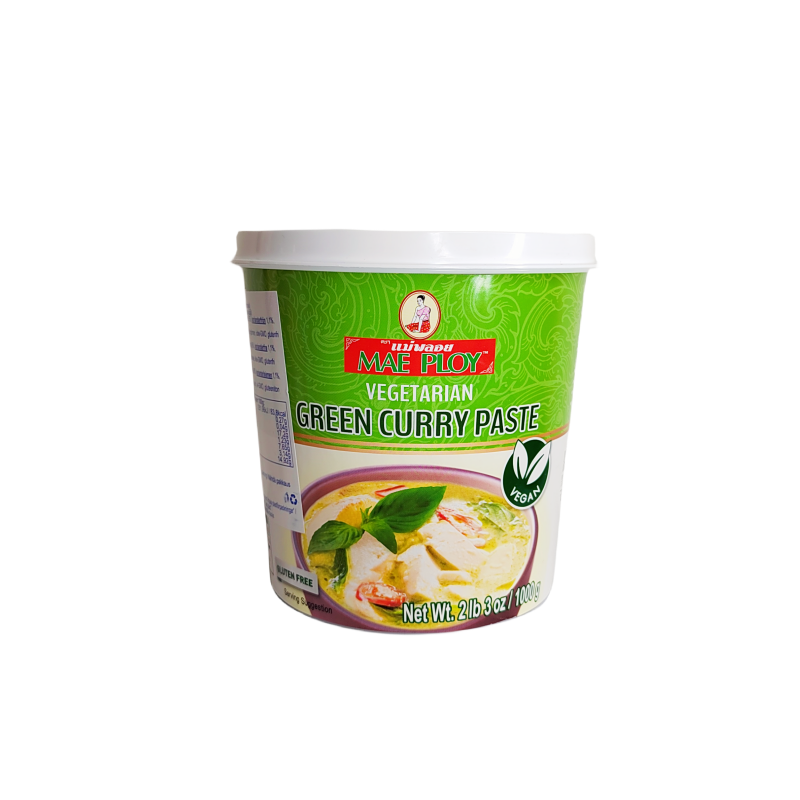 纯素绿咖喱 1 公斤 Mae Ploy 泰国