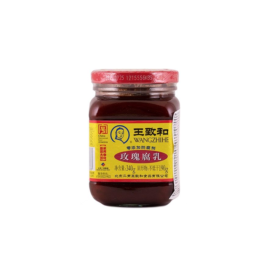 Fermented Tofu Rose 340g WZH China