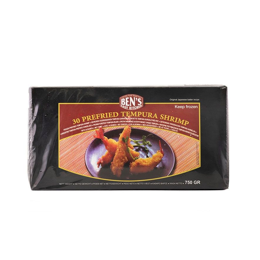 Friterade Tempura Räkor Breaded Fryst 16/20 750g Vietnam