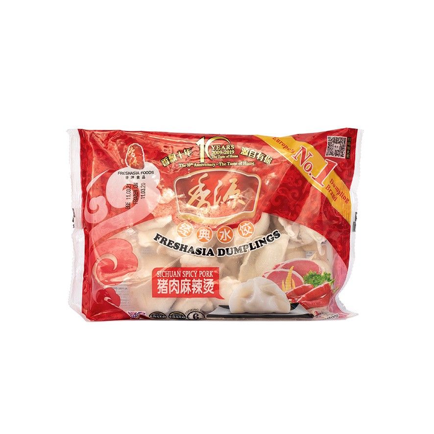 猪肉麻辣烫饺子 400g 香源 英国