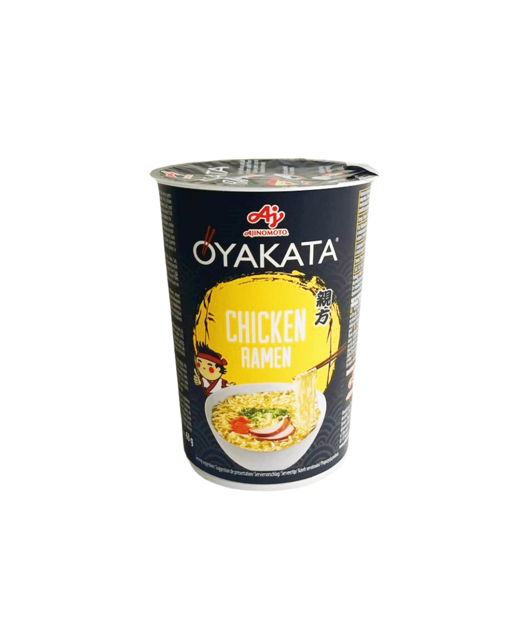 Instant Noodles Cup Chicken Flavour 60g Ajinomoto Oyakata Japan