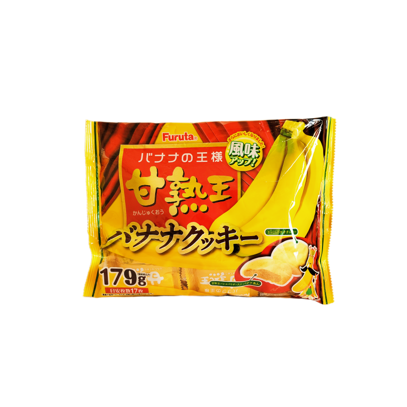 Kakor Med Banana Smak 179g Furuta Japan