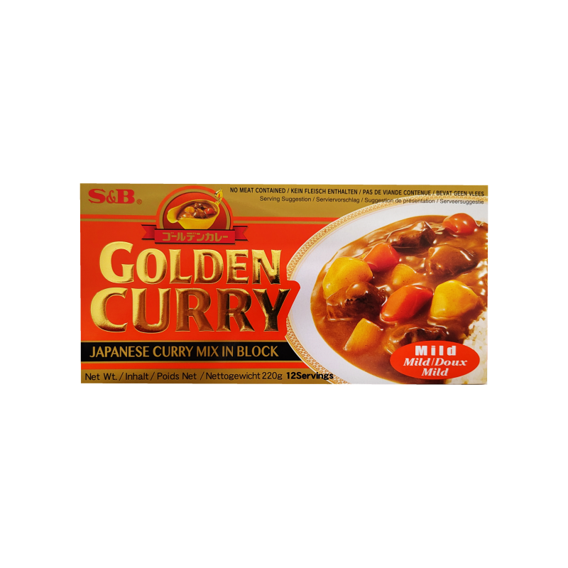 Golden Curry Jumbo Mild 220g S&B Japan
