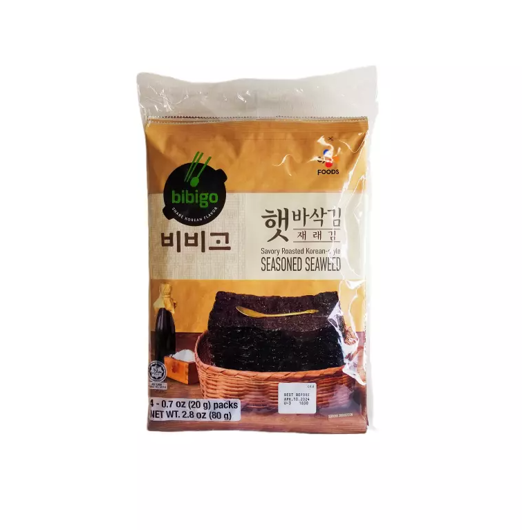 Nori Seaweed leaves 4x20g Bibigo korea