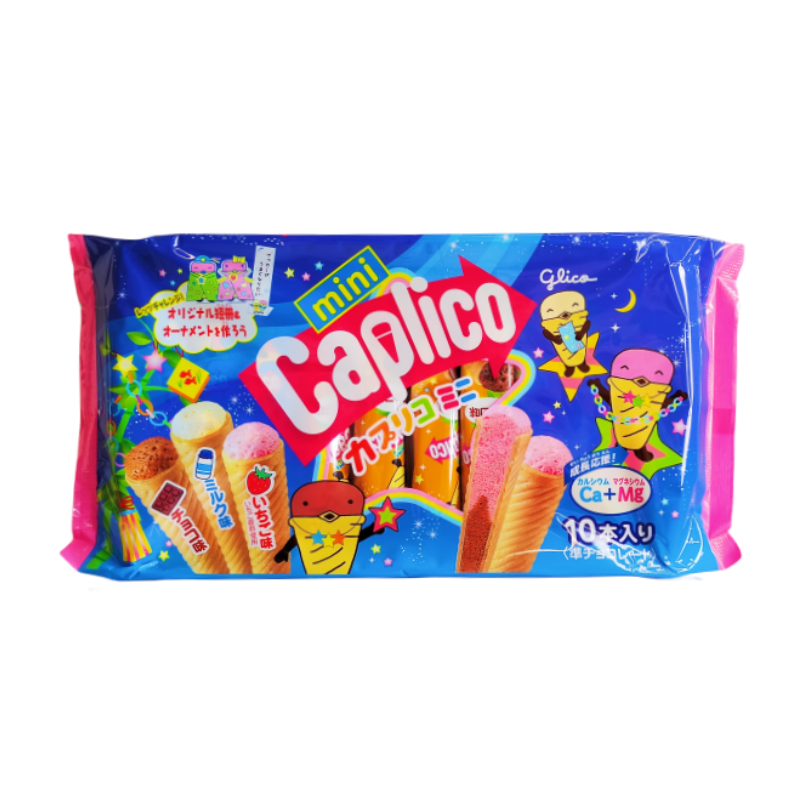 Caplico 饼干迷你节日混合 80 克 Glico 日本
