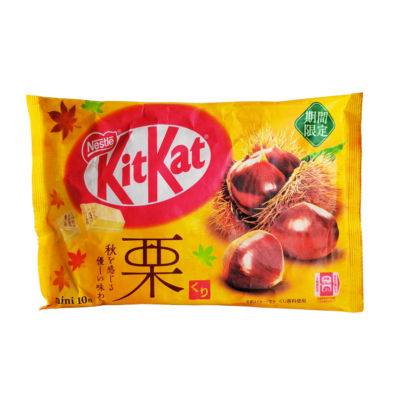 KitKat 迷你栗子味 284g 雀巢 日本