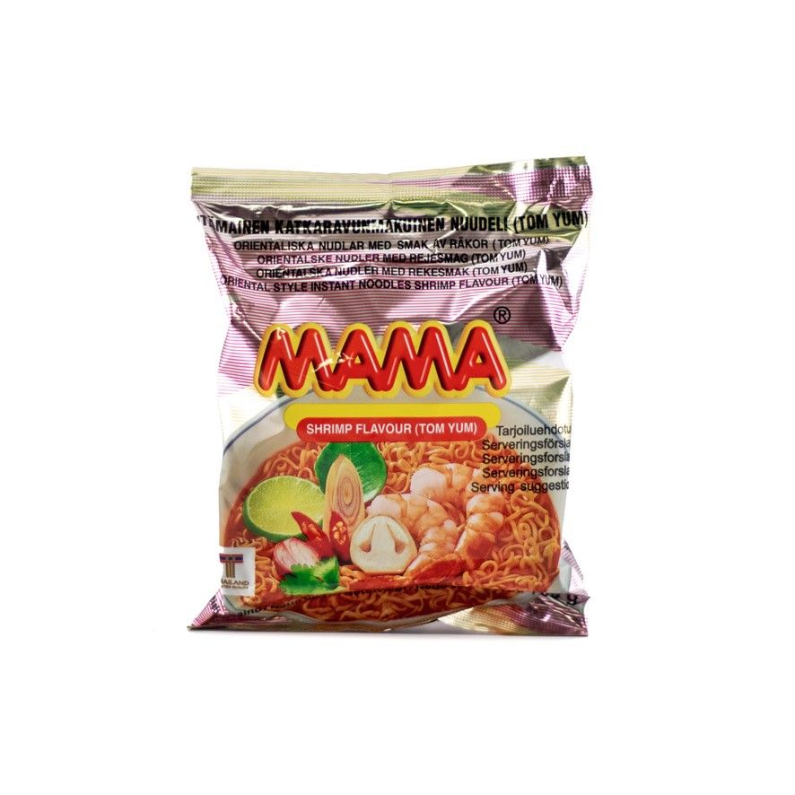 即食TomYum酸辣虾味 汤面 60g Mama 泰国