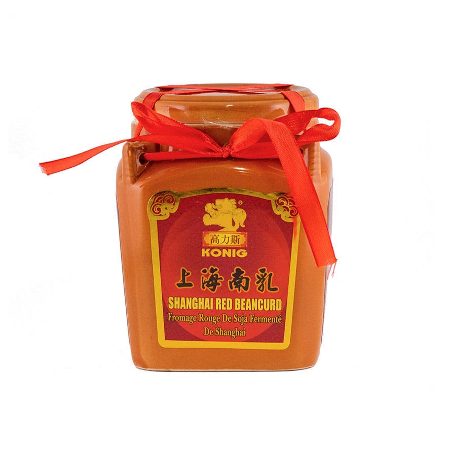 Fermenterade Tofu Röd Shanghai 500g Konig WZH Kina