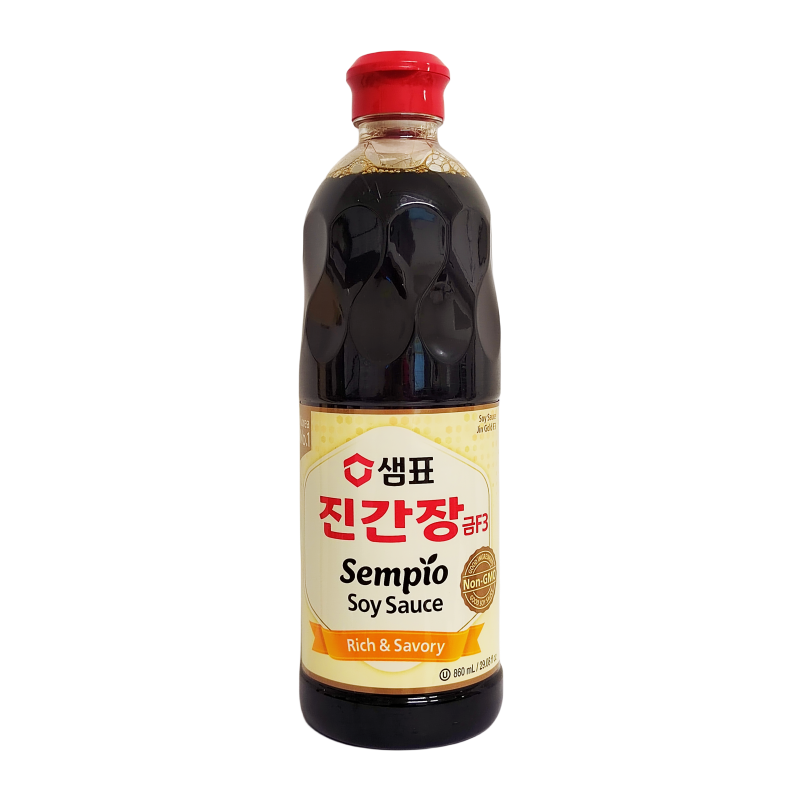 酱油 浓郁/咸味 860ml Jin Sempio 韩国