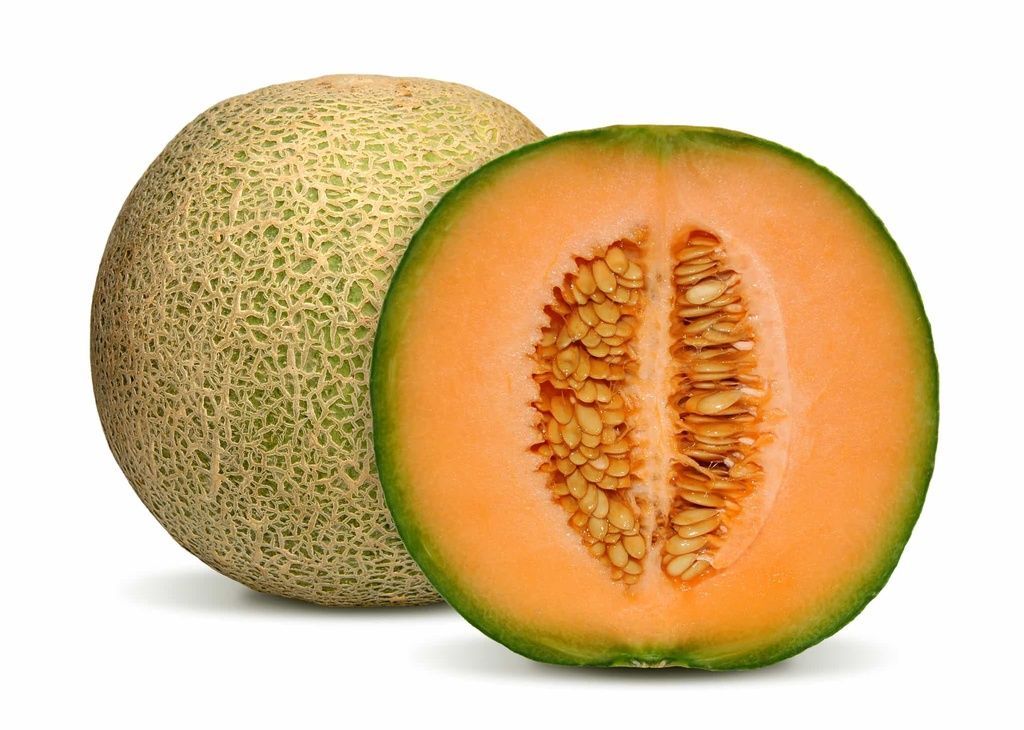 Melon Cantaloupe green c700g-800g/per Piece. Price of Piece- Brazil