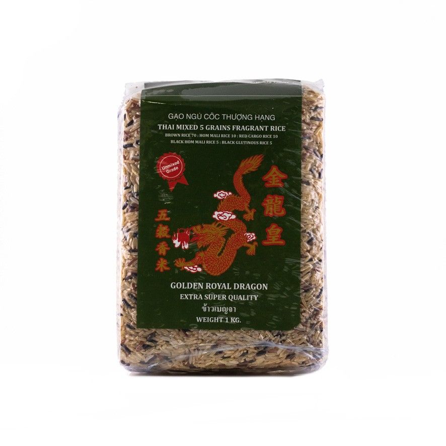 Rice Fragrant 5 Sort 1kg Golden Royal Dragon