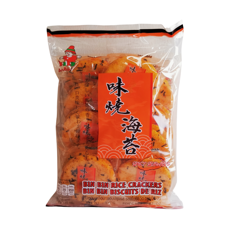 味烧海苔 辣紫菜风味 135g Bin Bin 泰国