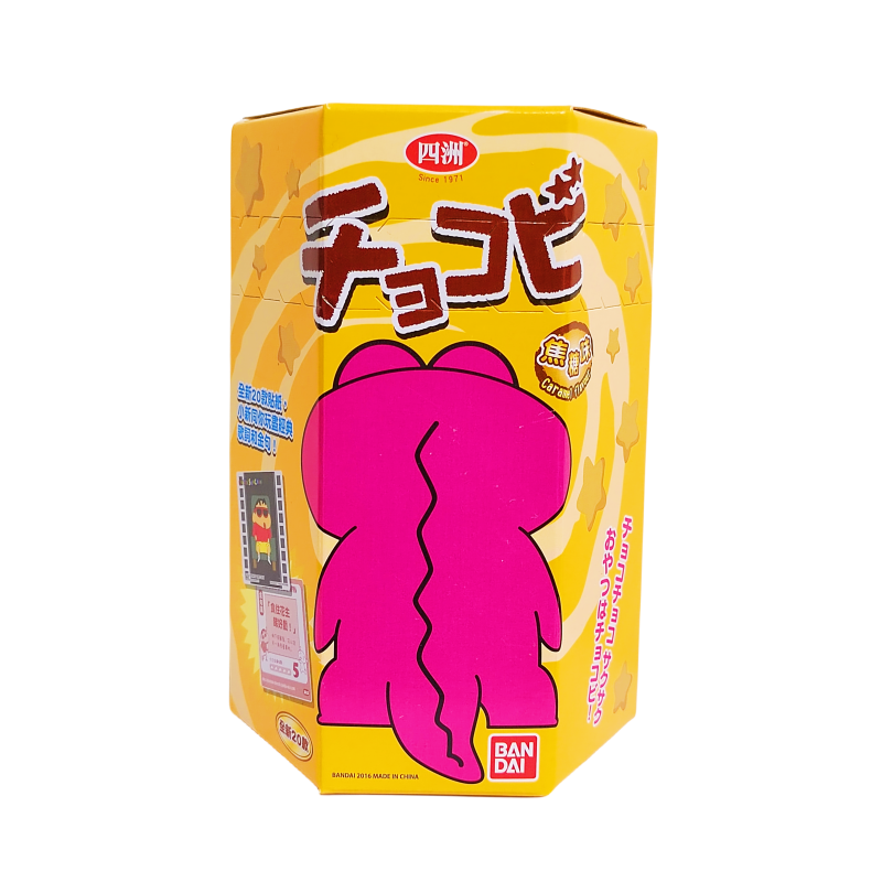 Crayon Shin-Chan Corn Snacks With Caramel Flavor 22g Tohato Japan