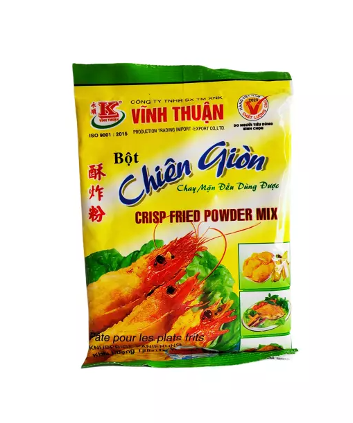 Friterad Pulverblandning Mix Bot Chien gion 150g Vinh Thuan Vietnam