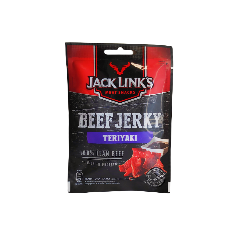 Snacks Beef Jerky Teriyaki 40g Jack Links USA