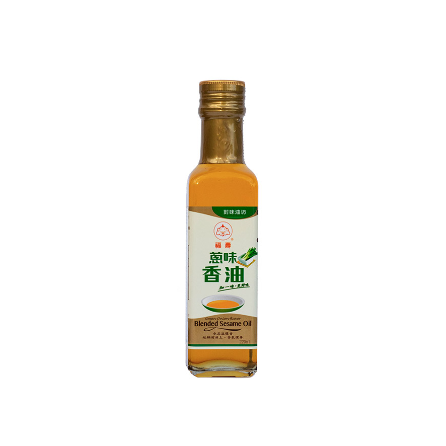 Sesame Oil With Chives Flavour 220ml Fu Shou Taiwan