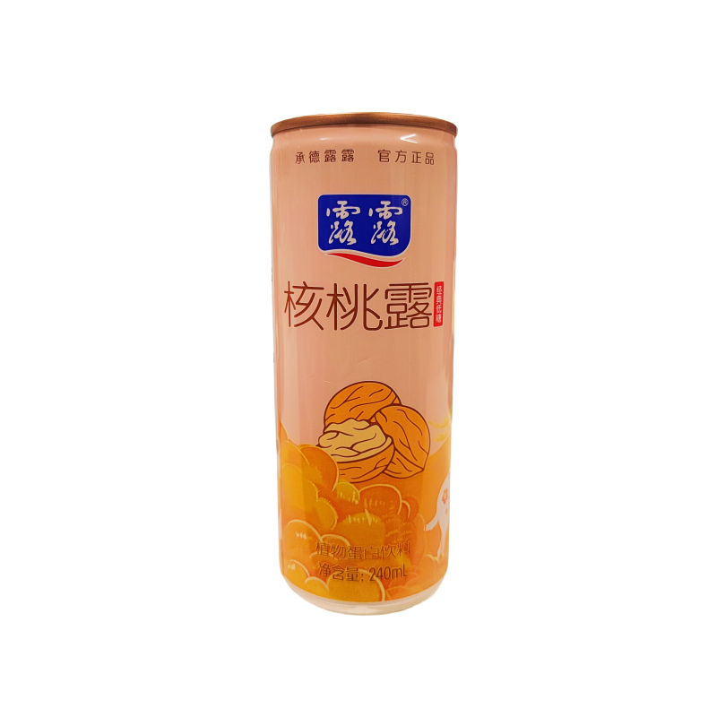 Beverage Walnut Juice Light Sugar 240ml UHT Lu Lu China