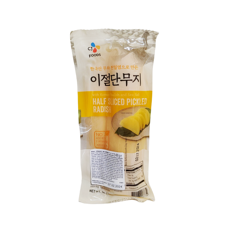 Pickled Radish (half sliced) 400g Bibigo Korea