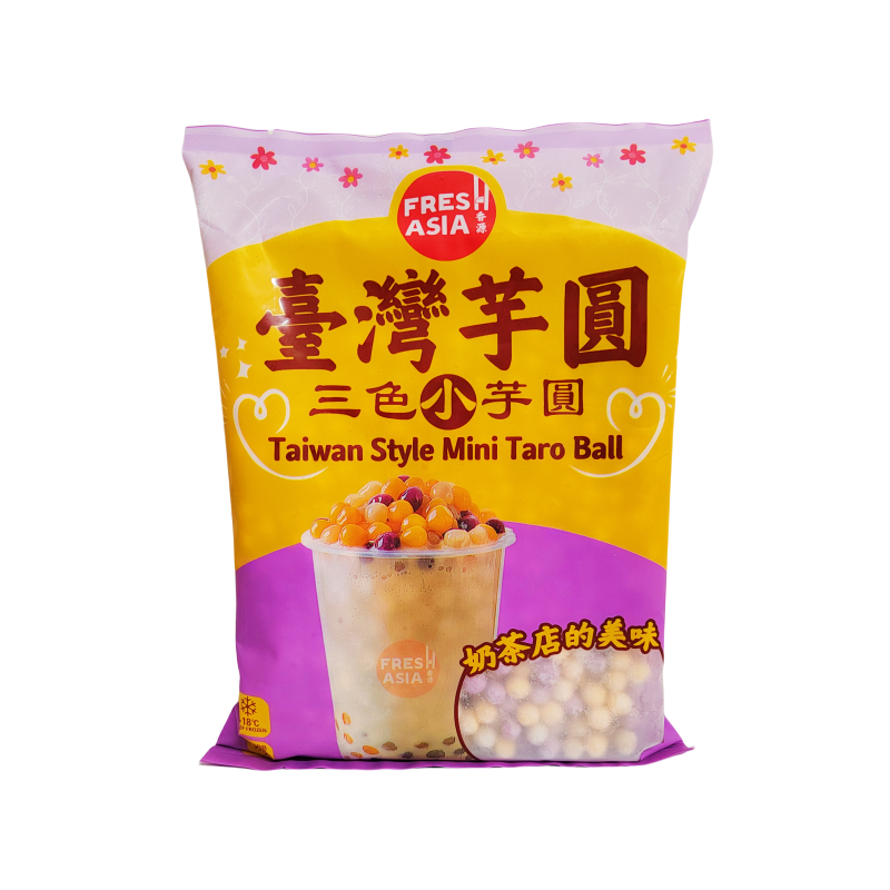 Mini Taiwan Style Taro Ball Mix Frozen 500g Freshasia China