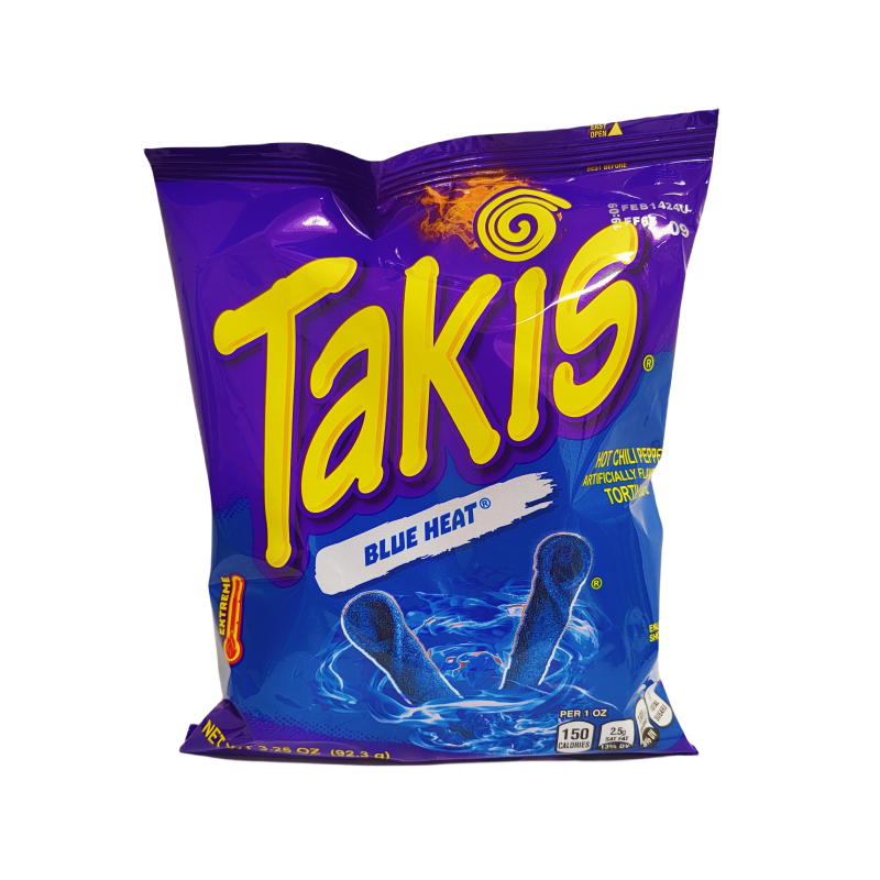 Takis Blue Heat 玉米饼片 92 克 美国