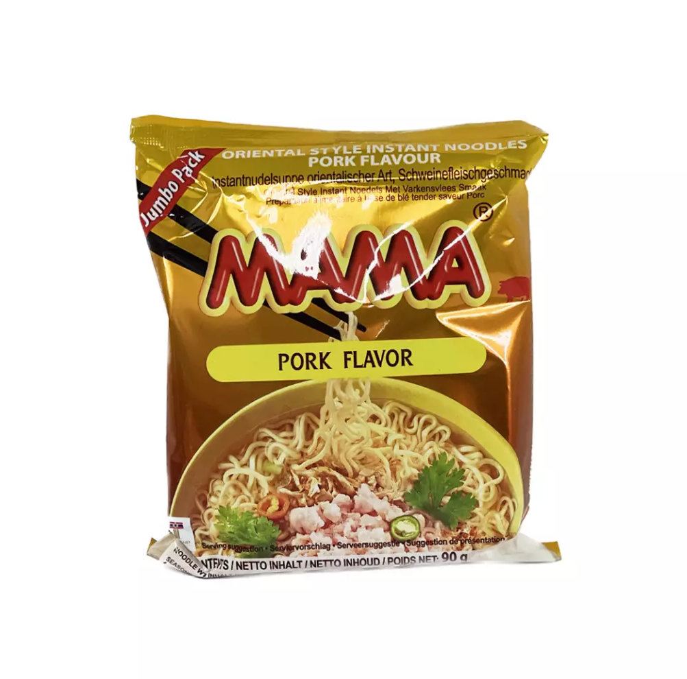 猪肉味方便面 90g Mama 泰国