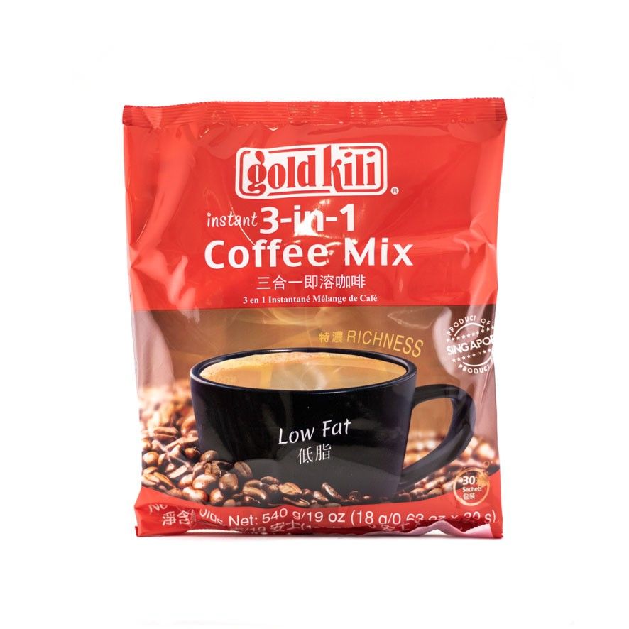 Instant Coffee 3 In 1 18gx30st Gold Kili Singapore