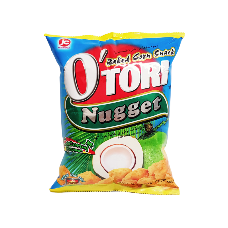 Corn Snack Nugget Coconut Flavour 50g O'tori Thailand