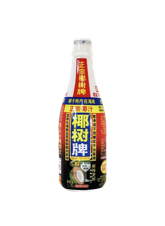 椰子汁 瓶装 1250ml 椰树牌 中国