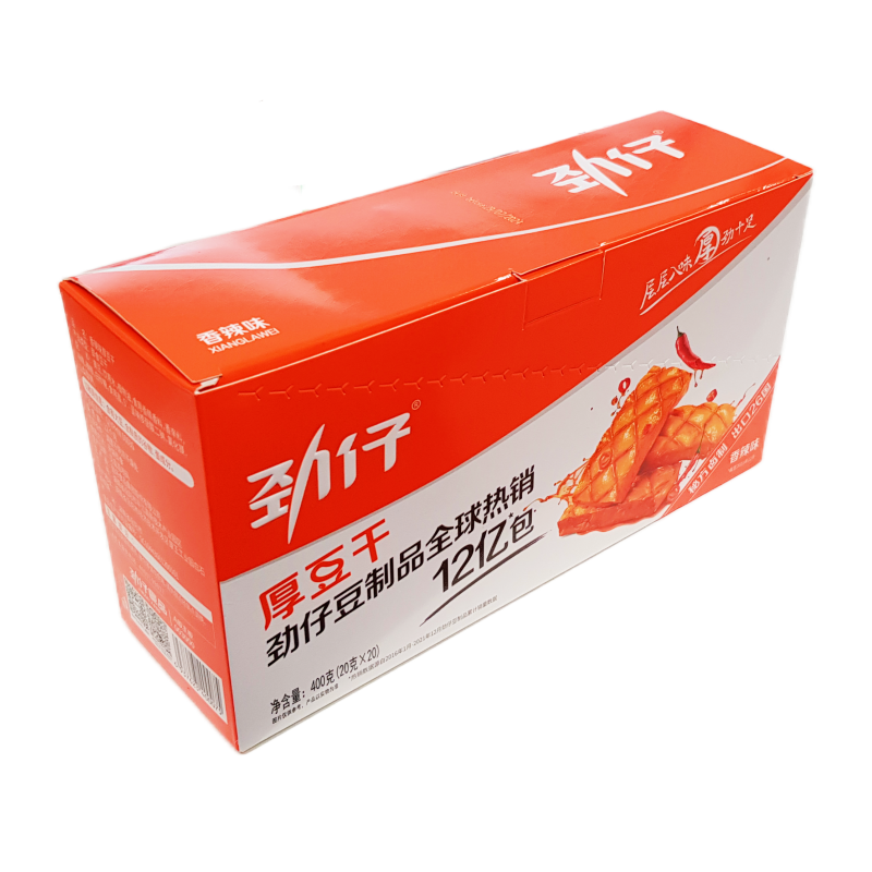 Marinerad Tofu Stark Smak 400g Xiang La Jin Zai Kina