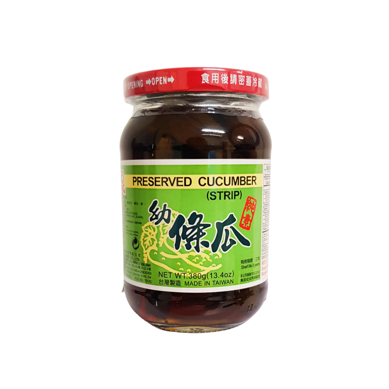 Pickled Cucumber Strip 380g YTG Master Taiwan