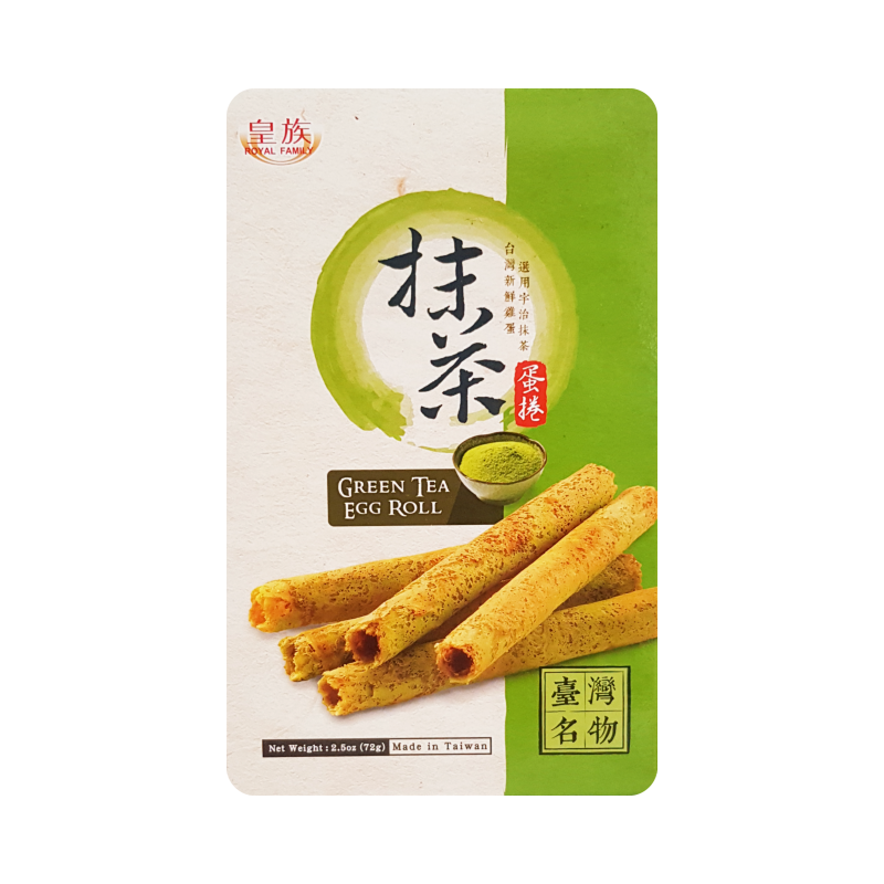 蛋卷 抹茶味 72g 台湾