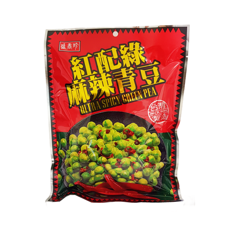 Green Peas Mix Spicy 240g Sheng Xiang Zhen Taiwan
