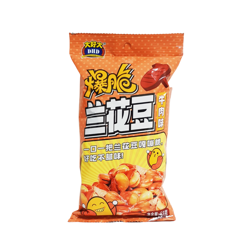 Snacks Broad beans Steak Flavor 65g DHD China