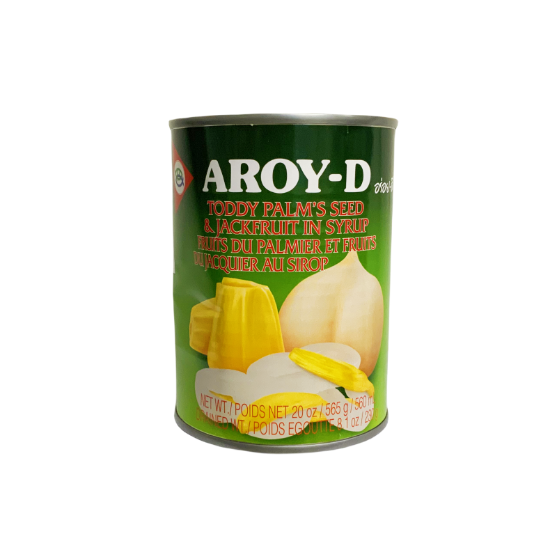 Toddy Palm & Jackfruit i Sirap 565g Aroy-D Thailand