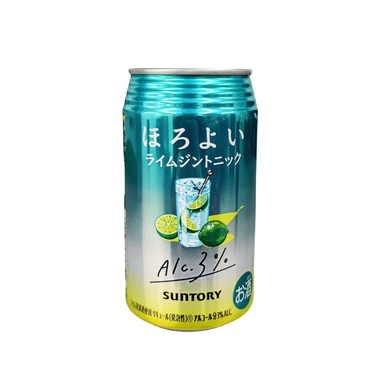 Horoyoi Lime Flavour Alc3% 350ml Suntory Japan