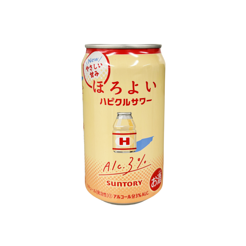 Horoyoi Yakult-Hapikul Sour Flavour Alc3% 350ml Suntory Japan
