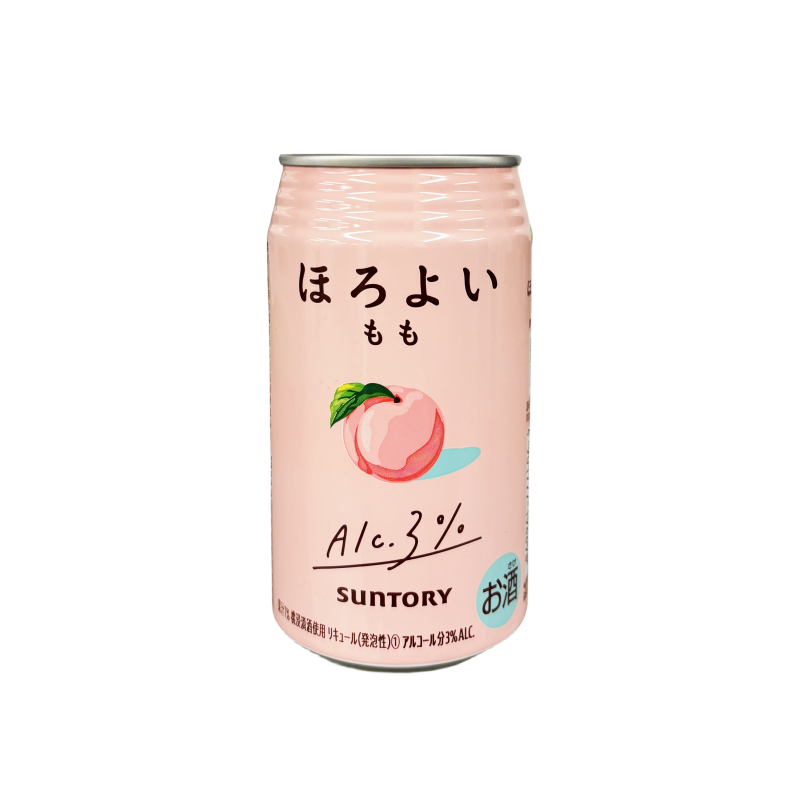 Horoyoi 水蜜桃 风味 含3%酒精度 350ml Suntory 日本
