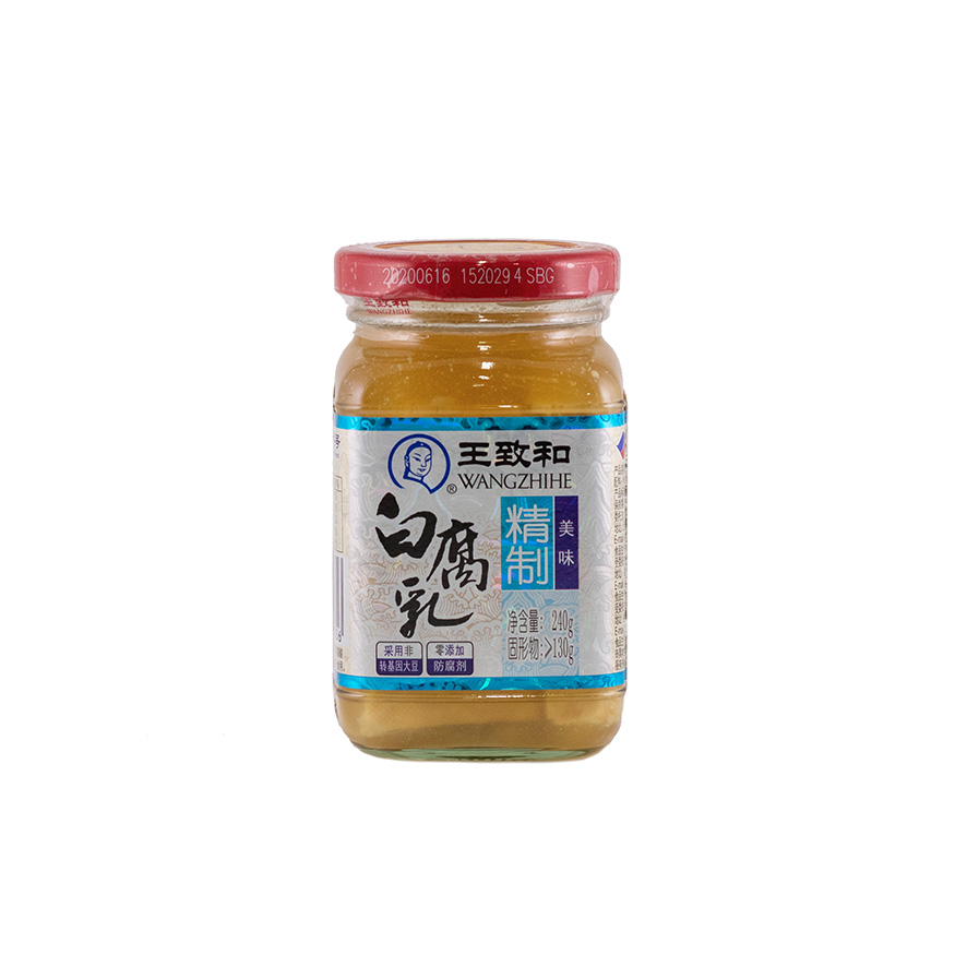 Fermenterade Tofu Vit 240g WZH Kina