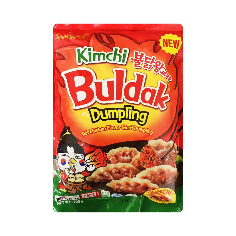 Dumpling Buldak Kimchi Frozen 700g Samyang Korea 