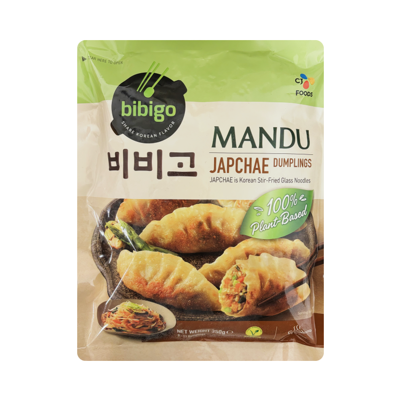 Dumpling Mandu Japchae Fryst 350g Bibigo Korea
