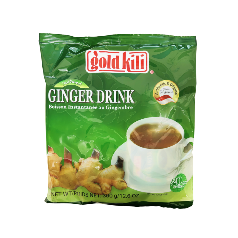 即溶姜茶 360g (18gx20st) Gold Kili 新加坡