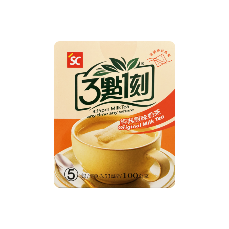 Snabb Mjölkte Original 5x20g/Box 3:15PM Taiwan