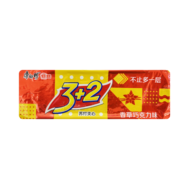 3+2 Cookies With Vanilla/Chocolate Flavor 125g KSF China