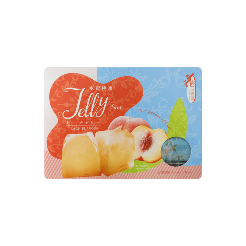 Frukt Jelly Med Persika Smak 200g Love & Love Taiwan